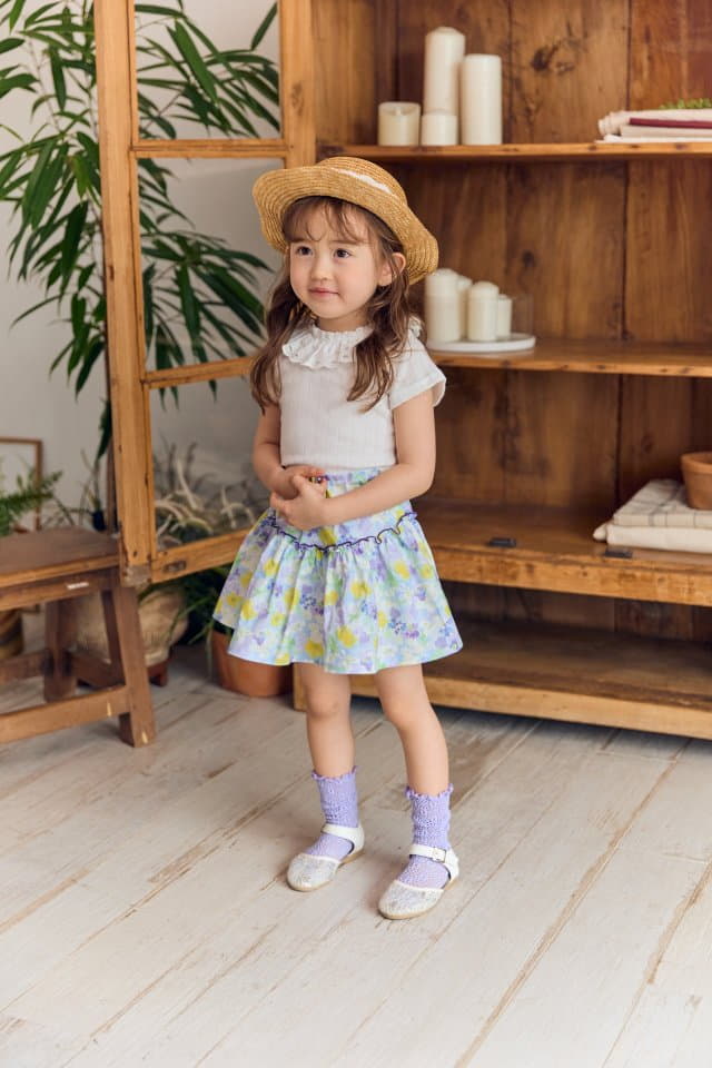 Coco Ribbon - Korean Children Fashion - #toddlerclothing - Jue Jue Tee - 3