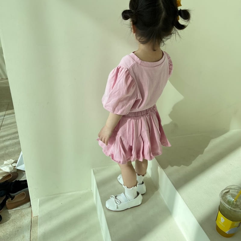 Color - Korean Children Fashion - #Kfashion4kids - Bagle Top Bottom Set - 8