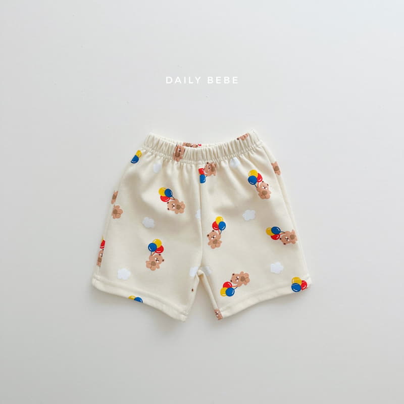 Daily Bebe - Korean Children Fashion - #childrensboutique - Balloon Bear Rabbit Top Bottom Set - 3