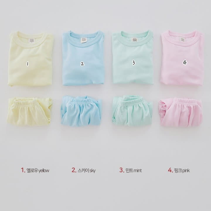 Daily Daily - Korean Children Fashion - #kidsshorts - My Cotton Candy Top Bottom Set
