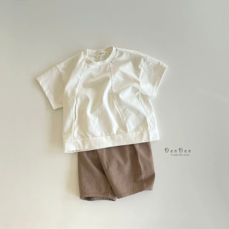 Denden - Korean Children Fashion - #kidsshorts - Canu Pocket Tee - 5