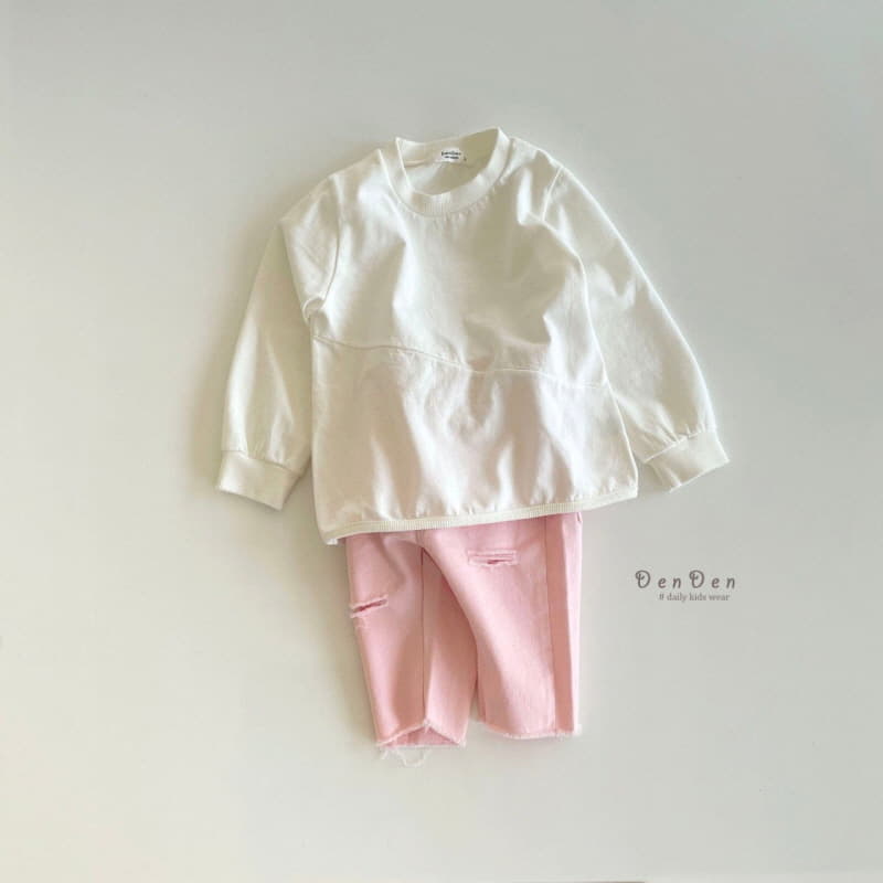 Denden - Korean Children Fashion - #littlefashionista - Sasun Piping Long Tee - 8