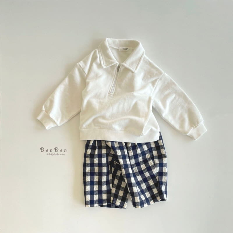 Denden - Korean Children Fashion - #magicofchildhood - Blan Zip-up Tee Long Sleeves - 7