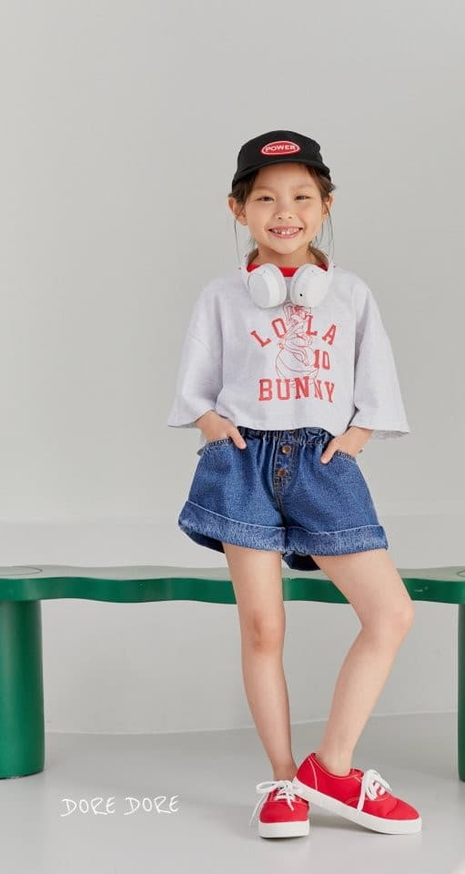 Dore Dore - Korean Children Fashion - #Kfashion4kids - Bunny Crop Tee - 10