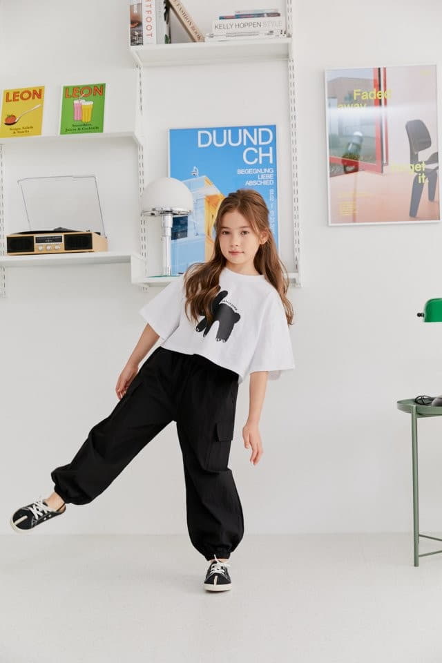 Dore Dore - Korean Children Fashion - #Kfashion4kids - Rabbit Crop Tee - 6