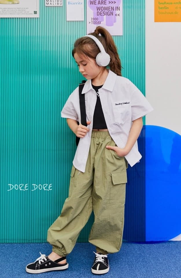 Dore Dore - Korean Children Fashion - #childofig - Embroidery Shirt - 2