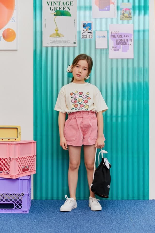 Dore Dore - Korean Children Fashion - #childofig - Flower TEe - 8