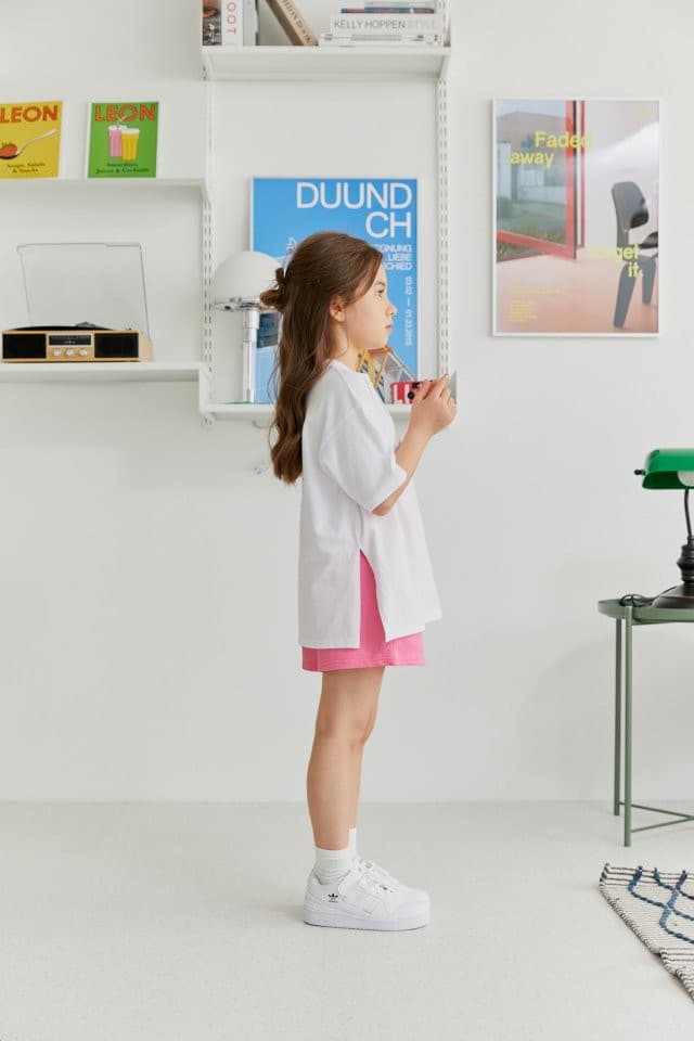 Dore Dore - Korean Children Fashion - #designkidswear - Basic Slit Tee
