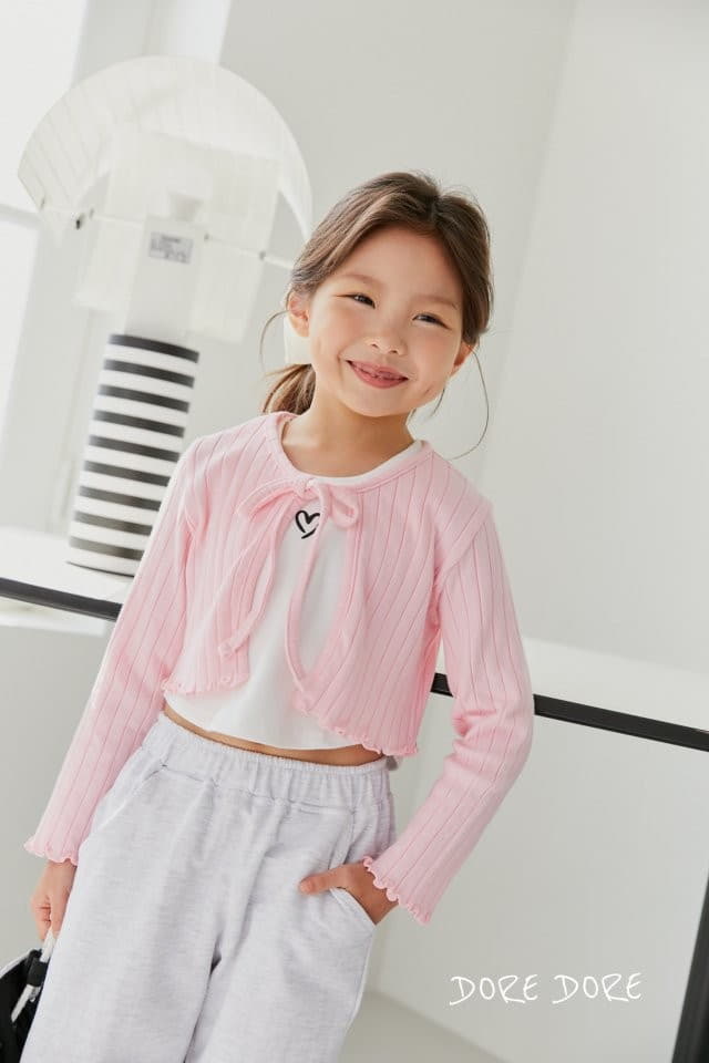 Dore Dore - Korean Children Fashion - #designkidswear - Petie Rib Cardigan - 12