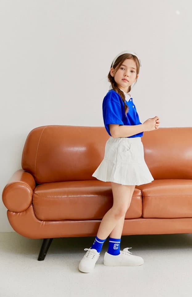 Dore Dore - Korean Children Fashion - #designkidswear - R Embrodiery Tee - 5