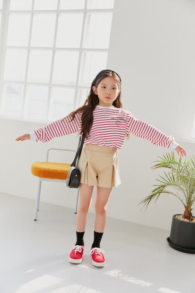 Dore Dore - Korean Children Fashion - #designkidswear - Front Wrinkle Shorts - 12