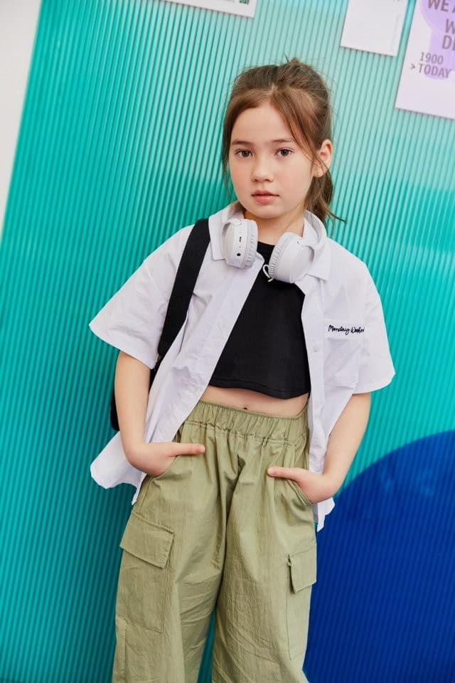 Dore Dore - Korean Children Fashion - #discoveringself - Embroidery Shirt - 5
