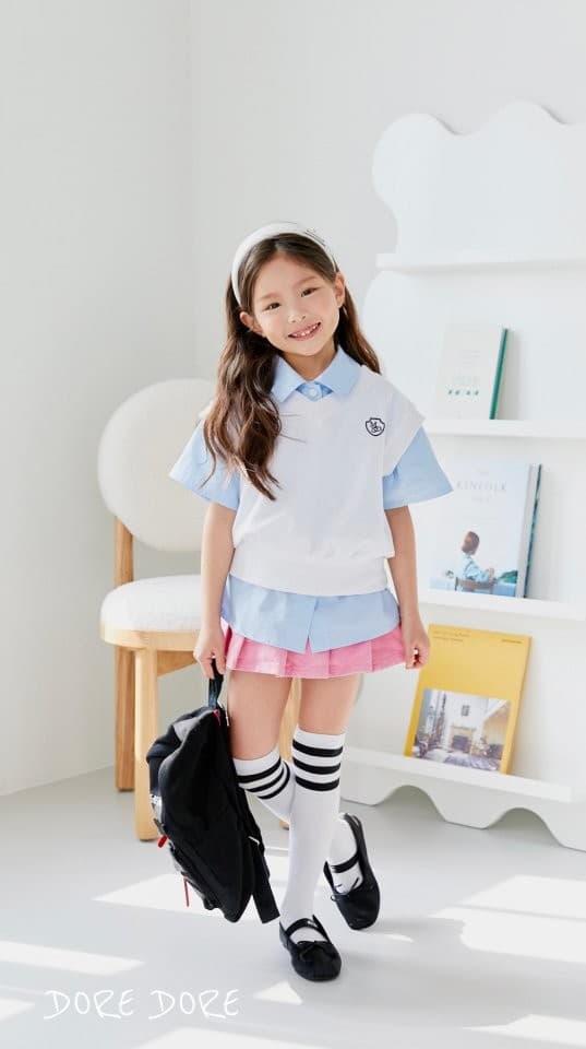 Dore Dore - Korean Children Fashion - #discoveringself - Mini Embroidery Vest - 10