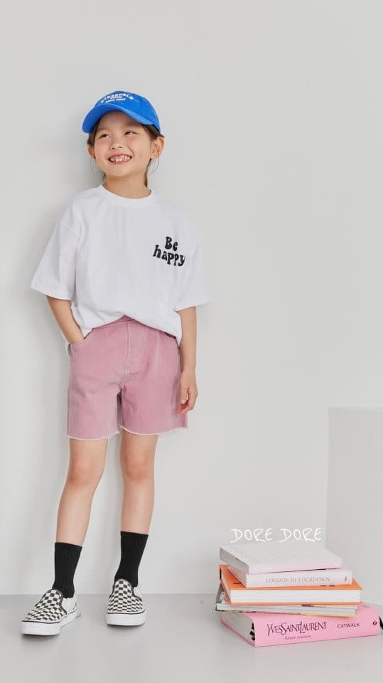 Dore Dore - Korean Children Fashion - #discoveringself - Be Happy Tee - 2