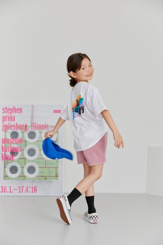 Dore Dore - Korean Children Fashion - #fashionkids - Be Happy Tee - 3