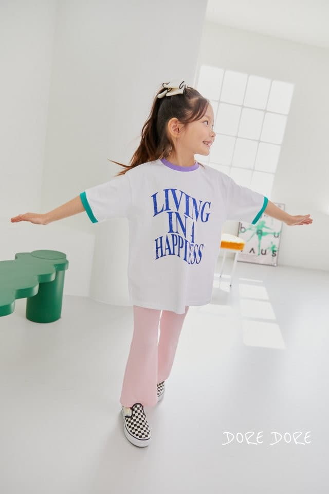 Dore Dore - Korean Children Fashion - #fashionkids - Happy Color Tee