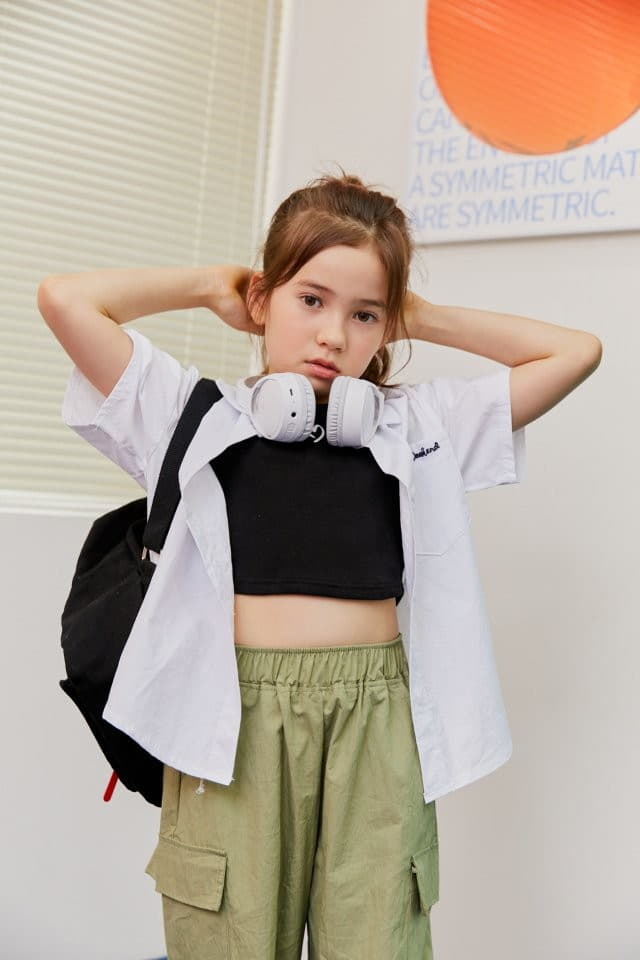 Dore Dore - Korean Children Fashion - #kidsshorts - Embroidery Shirt - 7