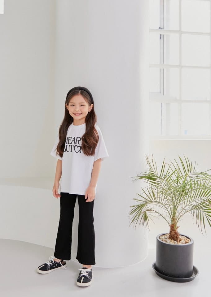 Dore Dore - Korean Children Fashion - #kidsshorts - Heart Tee - 9
