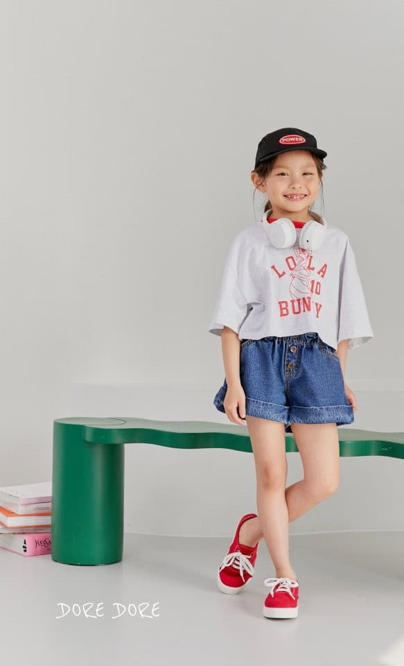 Dore Dore - Korean Children Fashion - #kidsshorts - Button Banding Shorts - 2
