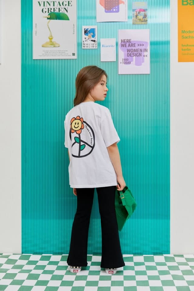 Dore Dore - Korean Children Fashion - #kidsstore - Flower Tee - 3