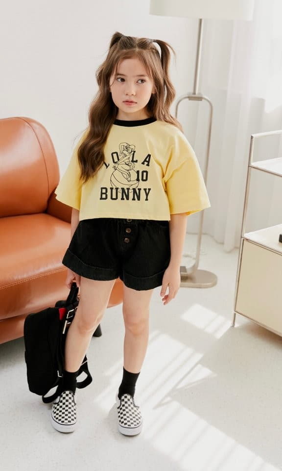 Dore Dore - Korean Children Fashion - #kidzfashiontrend - Bunny Crop Tee - 9