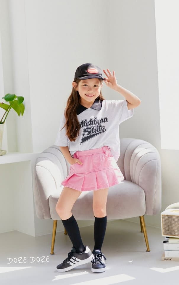 Dore Dore - Korean Children Fashion - #littlefashionista - Michigan Tee - 9