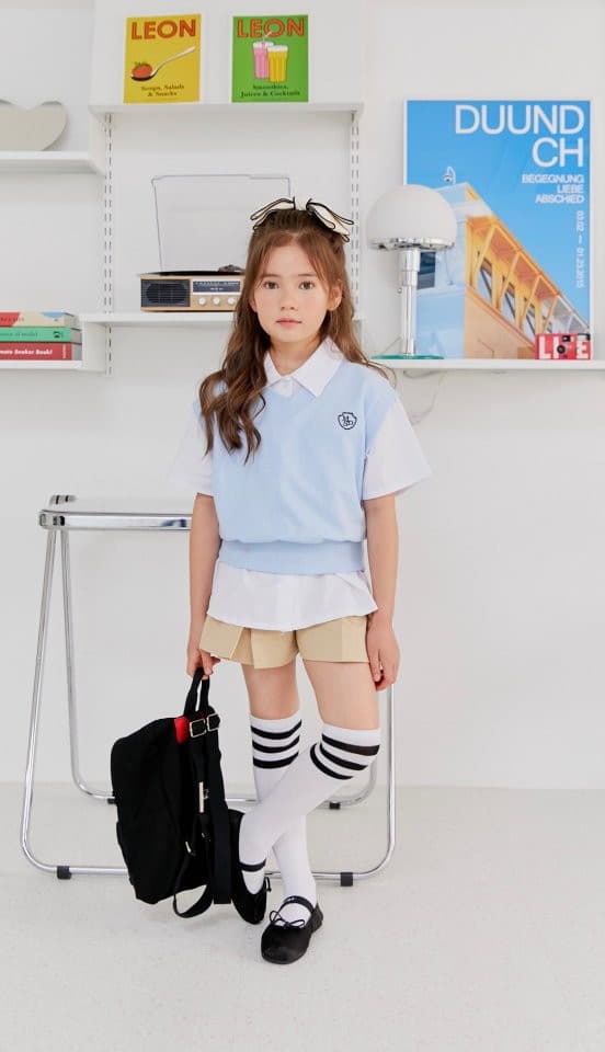 Dore Dore - Korean Children Fashion - #magicofchildhood - Mini Embroidery Vest - 3