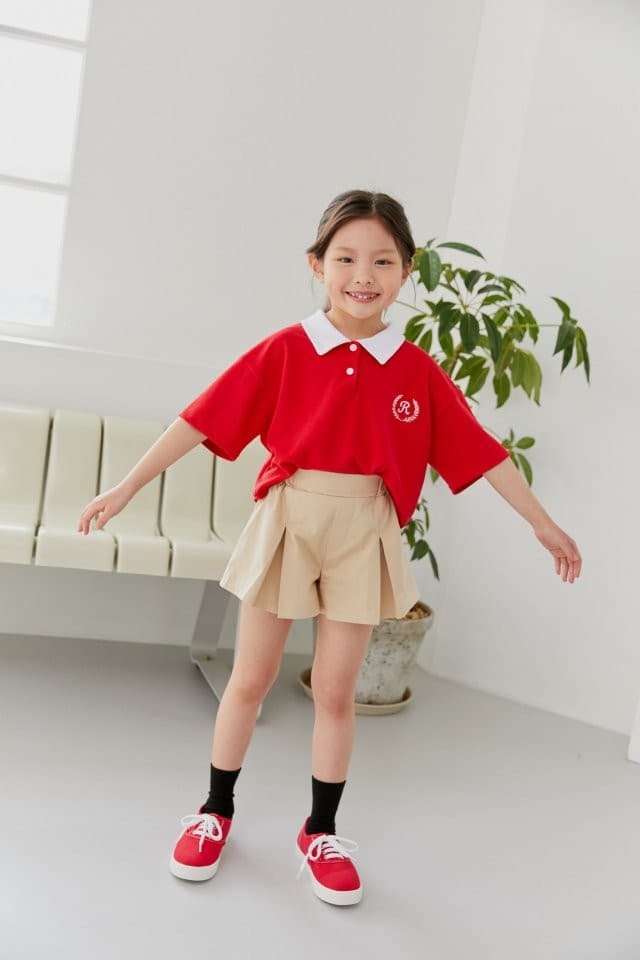 Dore Dore - Korean Children Fashion - #littlefashionista - Front Wrinkle Shorts - 4