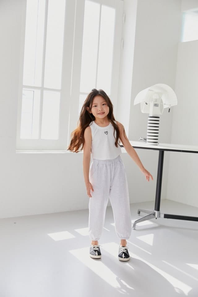 Dore Dore - Korean Children Fashion - #minifashionista - Heart Crop Tee - 9