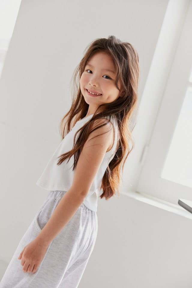 Dore Dore - Korean Children Fashion - #prettylittlegirls - Heart Crop Tee - 10
