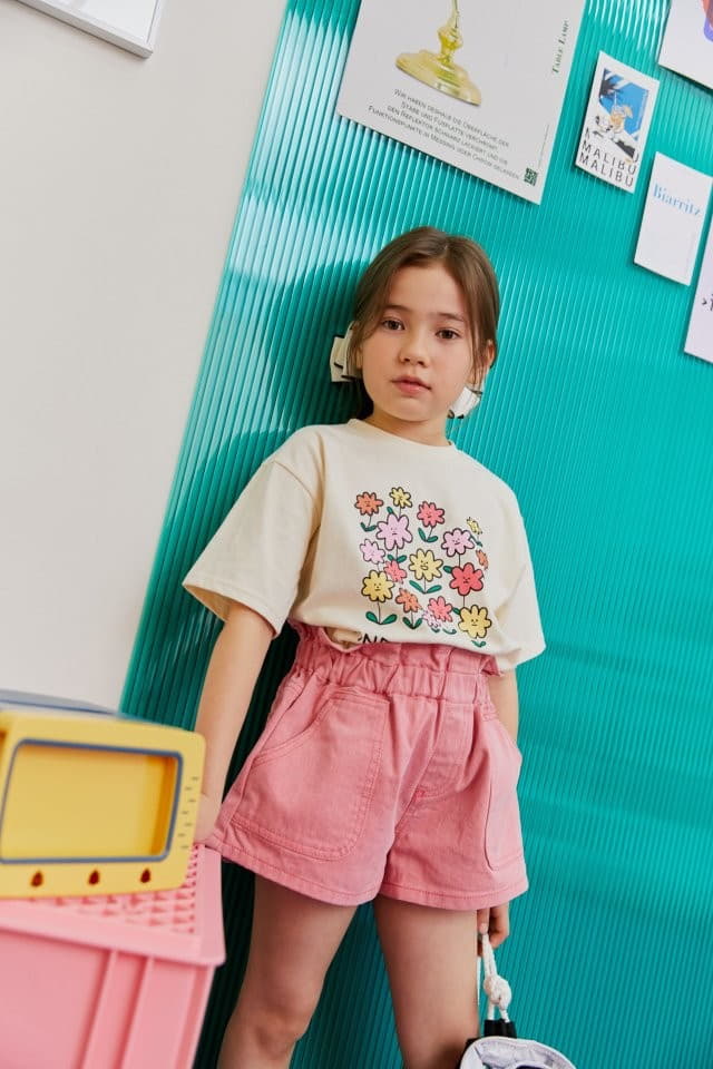 Dore Dore - Korean Children Fashion - #prettylittlegirls - Flower TEe - 7