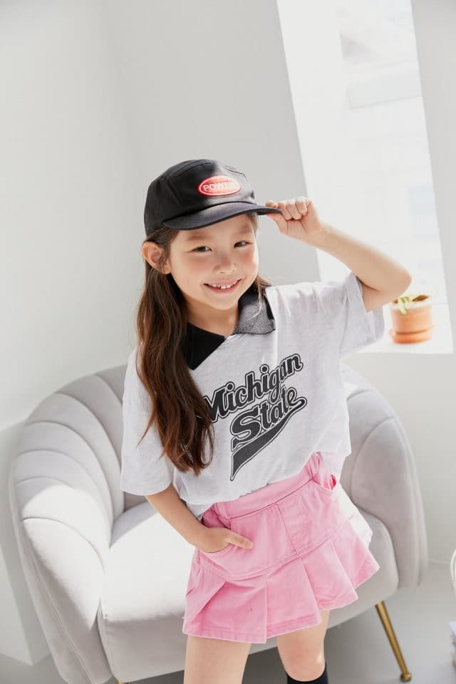 Dore Dore - Korean Children Fashion - #prettylittlegirls - Michigan Tee - 12