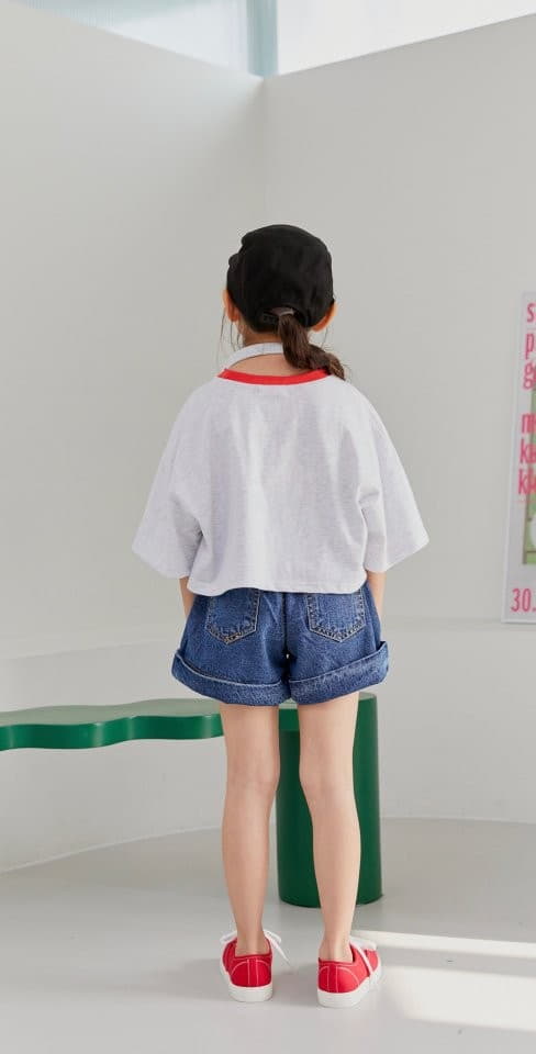 Dore Dore - Korean Children Fashion - #prettylittlegirls - Button Banding Shorts - 9