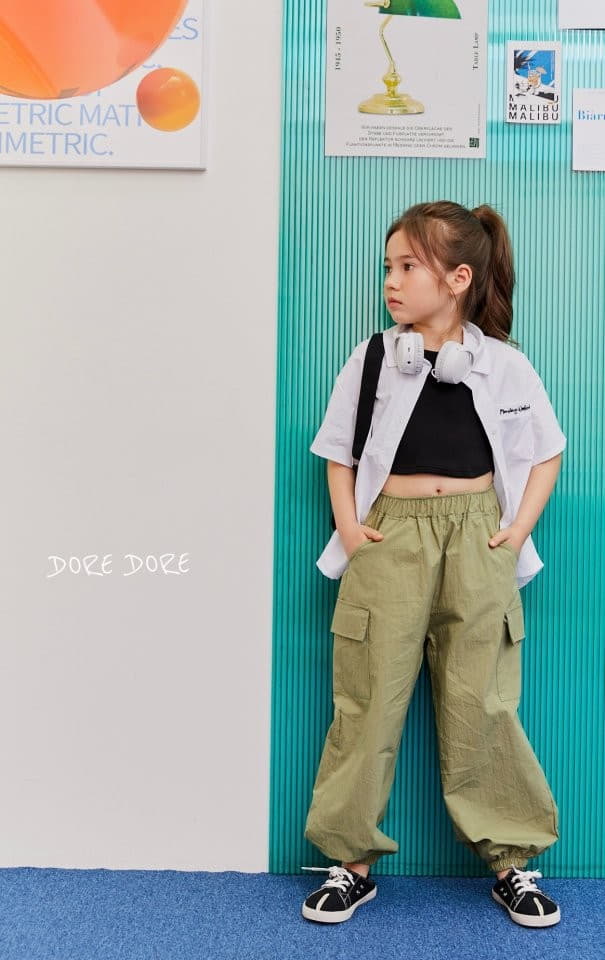 Dore Dore - Korean Children Fashion - #stylishchildhood - Embroidery Shirt