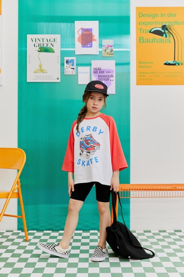 Dore Dore - Korean Children Fashion - #toddlerclothing - Skete Raglan Tee - 4