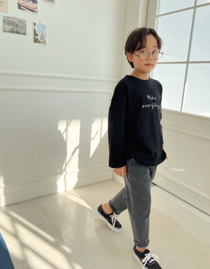 Dsaint - Korean Children Fashion - #kidzfashiontrend - Everything Tee - 4