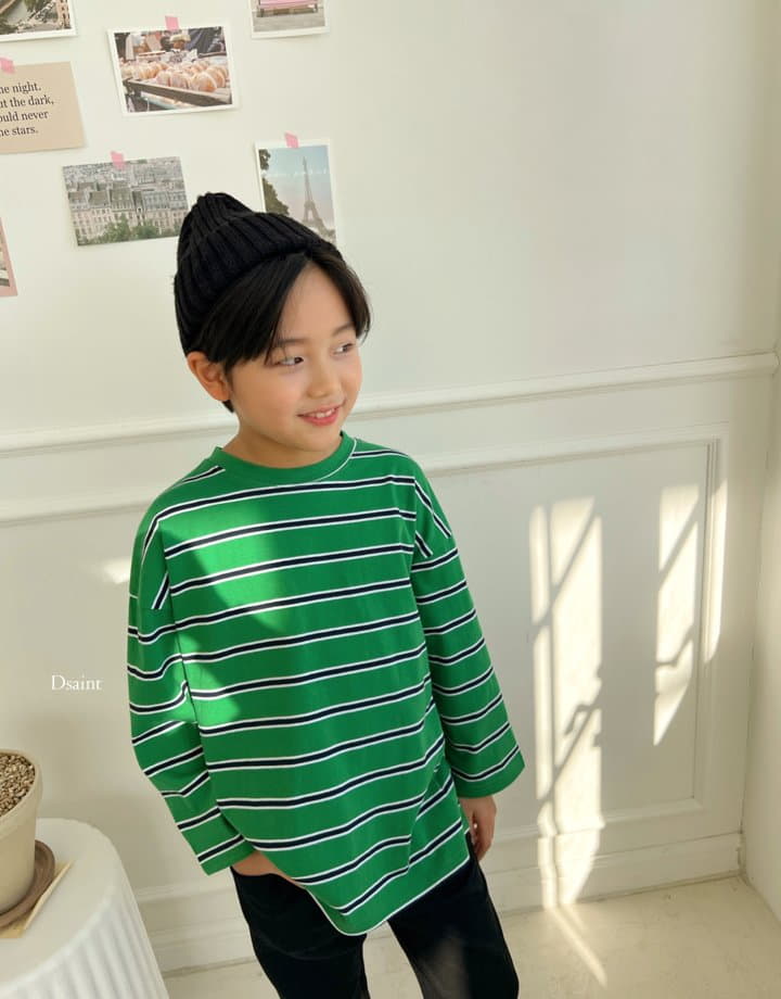 Dsaint - Korean Children Fashion - #Kfashion4kids - Multi Tee - 6