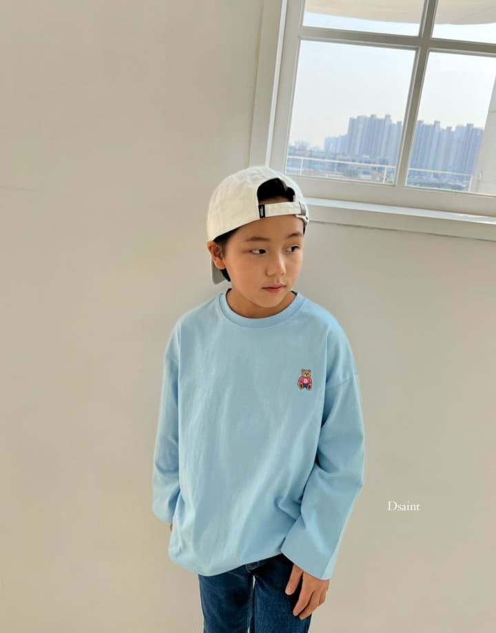 Dsaint - Korean Children Fashion - #childofig - D Sit Bear Tee - 10