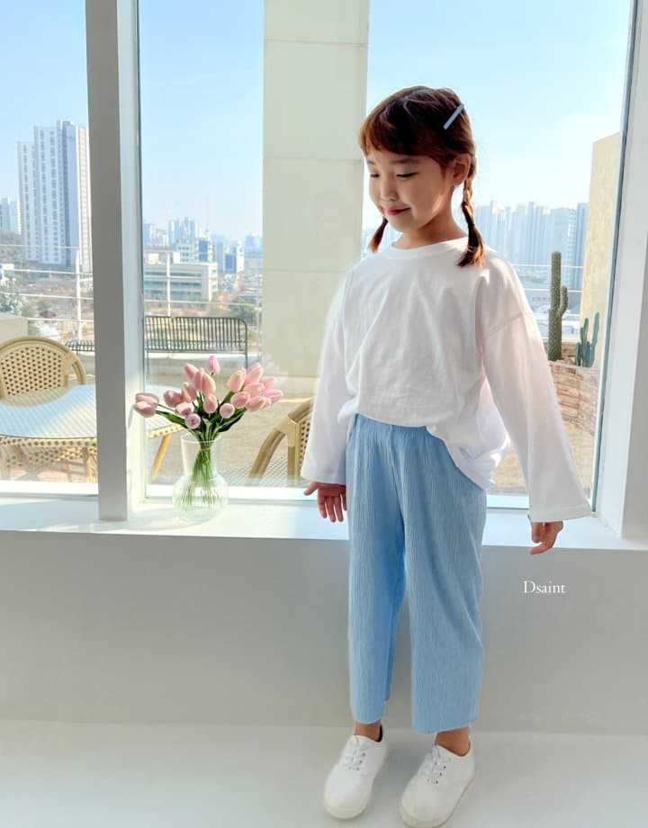 Dsaint - Korean Children Fashion - #childrensboutique - Pretty Pleats Pants - 10