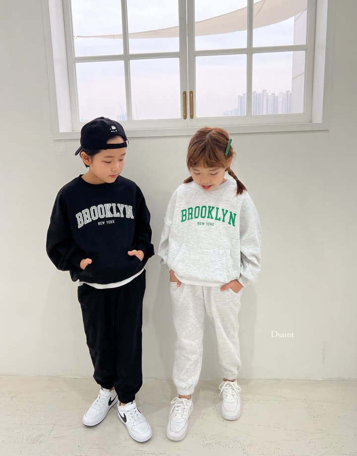 Dsaint - Korean Children Fashion - #designkidswear - Brook Jogger Top Bottom Set - 7
