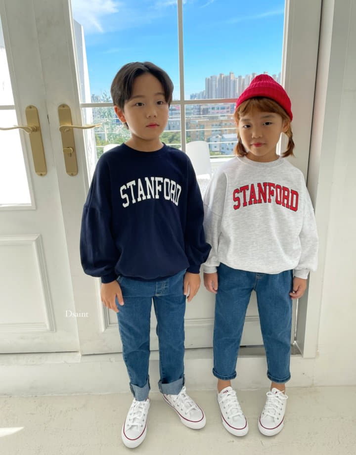 Dsaint - Korean Children Fashion - #designkidswear - Standford Sweatshirt - 2