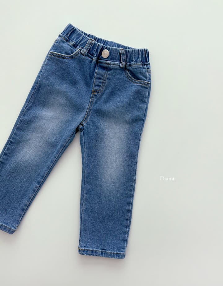 Dsaint - Korean Children Fashion - #designkidswear - Sand Striaght Jeans - 12