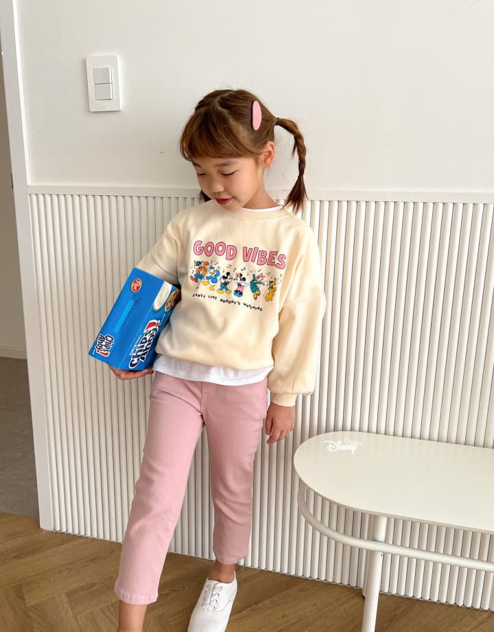 Dsaint - Korean Children Fashion - #designkidswear - Good Vibe Sweatshirt - 2