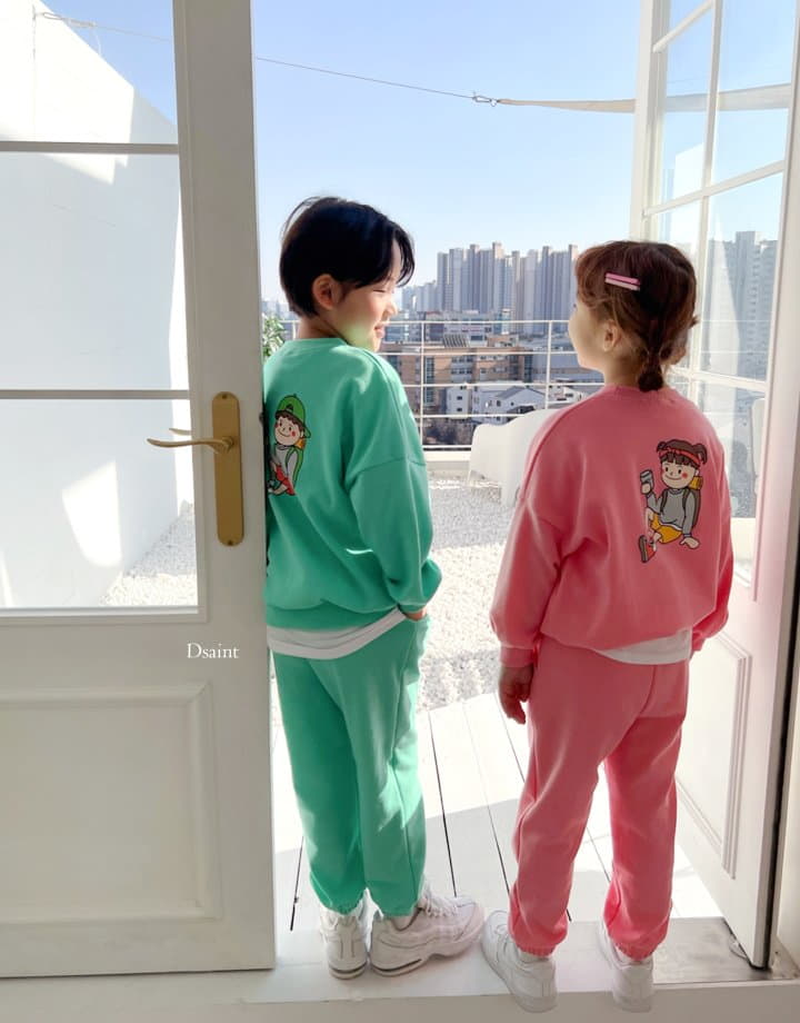 Dsaint - Korean Children Fashion - #designkidswear - Travel Top Pants Shorts Set - 2