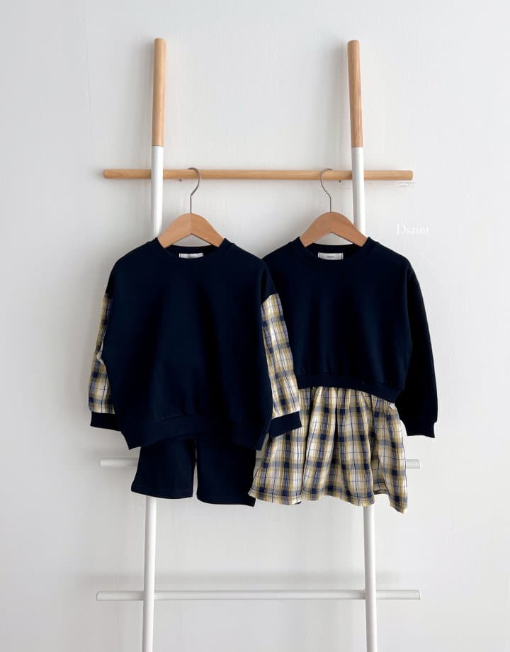 Dsaint - Korean Children Fashion - #designkidswear - Our 2 Check One-piece - 10