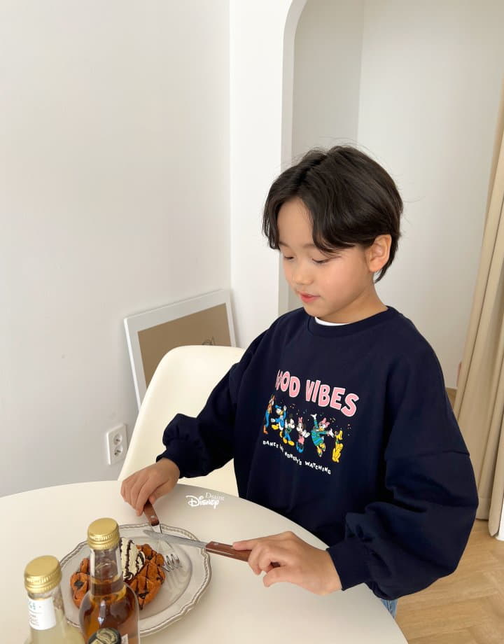Dsaint - Korean Children Fashion - #discoveringself - Good Vibe Sweatshirt - 3