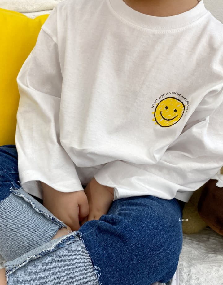 Dsaint - Korean Children Fashion - #fashionkids - Together Smile Tee - 5