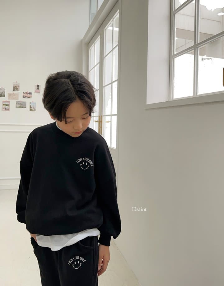 Dsaint - Korean Children Fashion - #fashionkids - Love Smile Top Bottom Set - 6