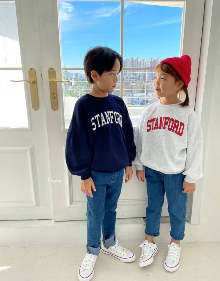 Dsaint - Korean Children Fashion - #discoveringself - Standford Sweatshirt - 4