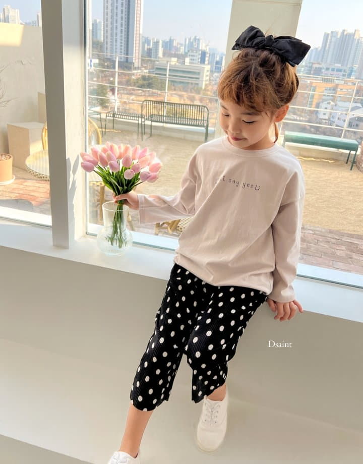 Dsaint - Korean Children Fashion - #fashionkids - Yes Smile Tee - 3